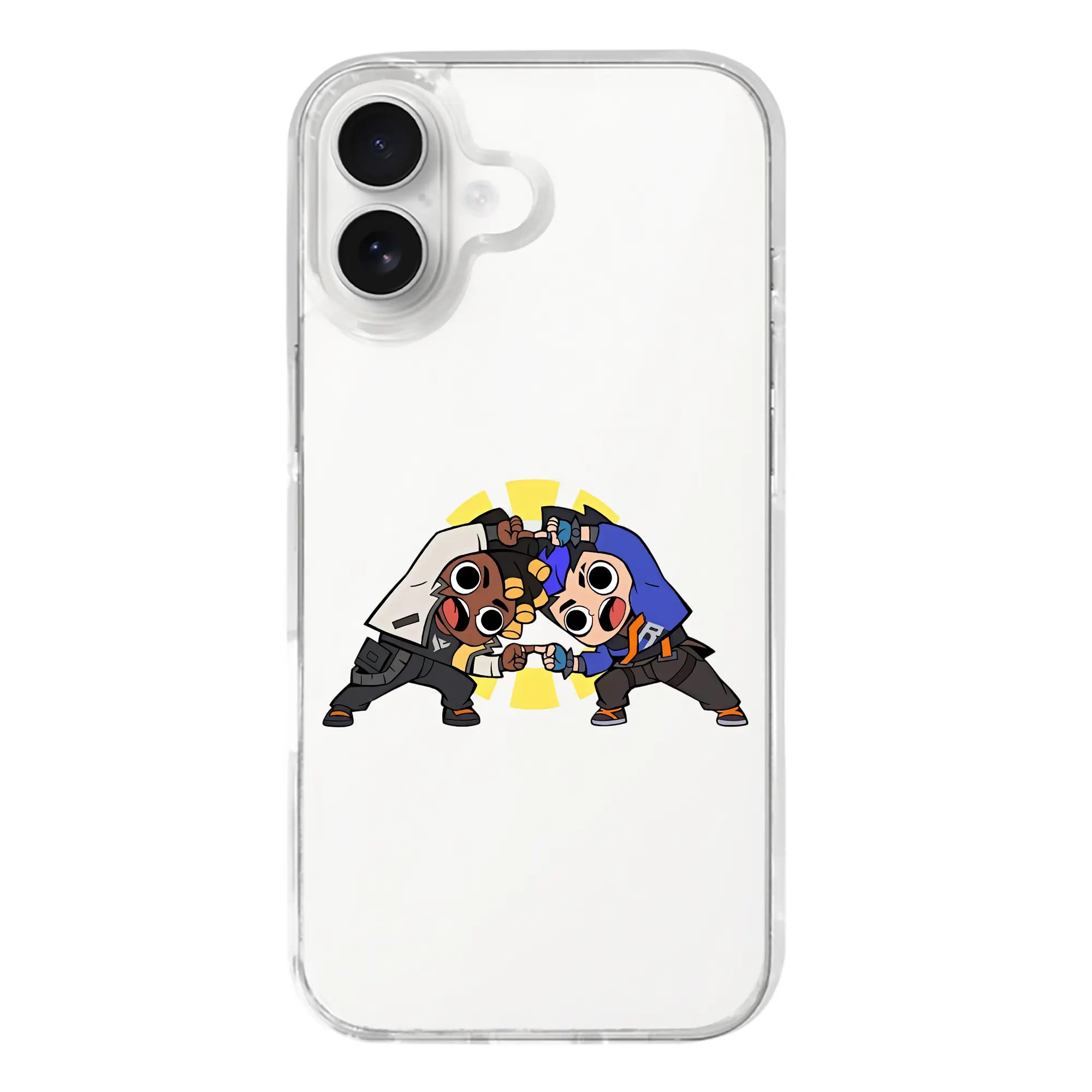 VALORANT グッズ,ヨル - iPhone 17シリーズ 透明スマホケース – 薄型・耐衝撃・精密フィット保護カバー